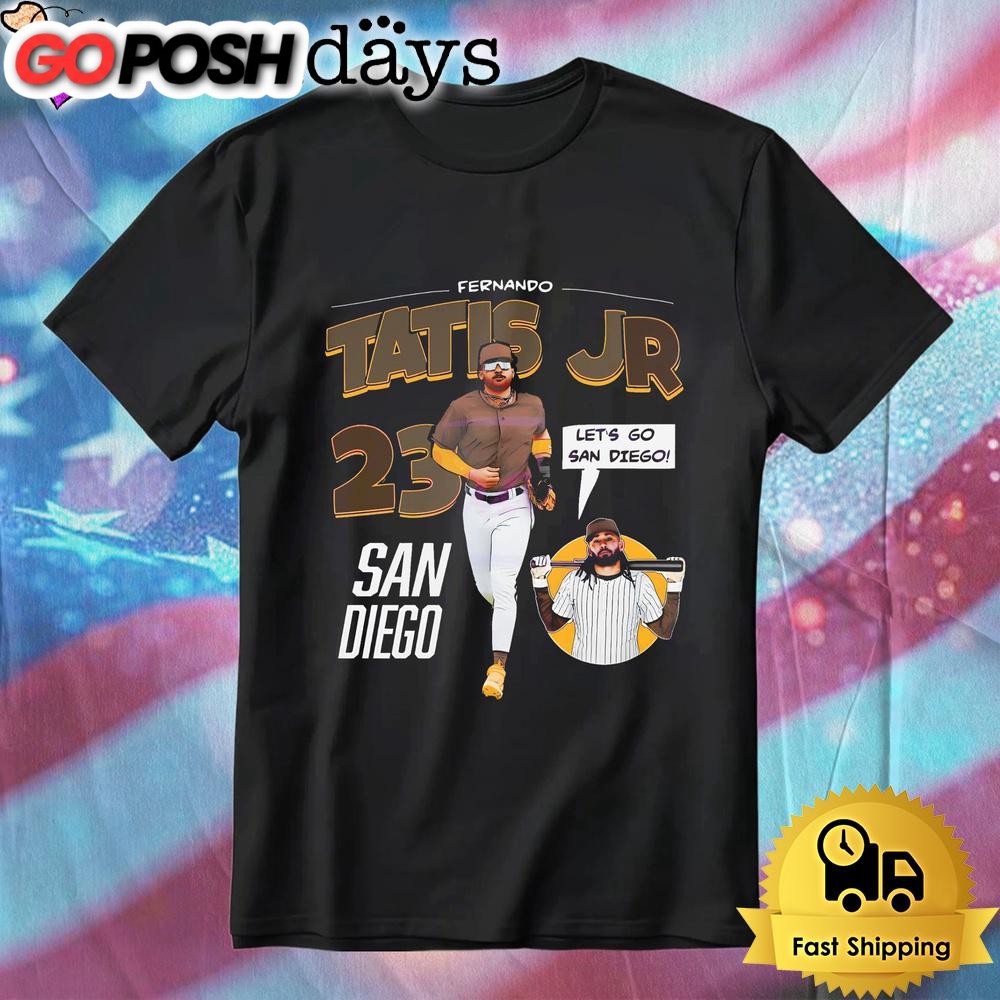 Fernando Tatis Jr San Diego Baseball Comic Style T-Shirt