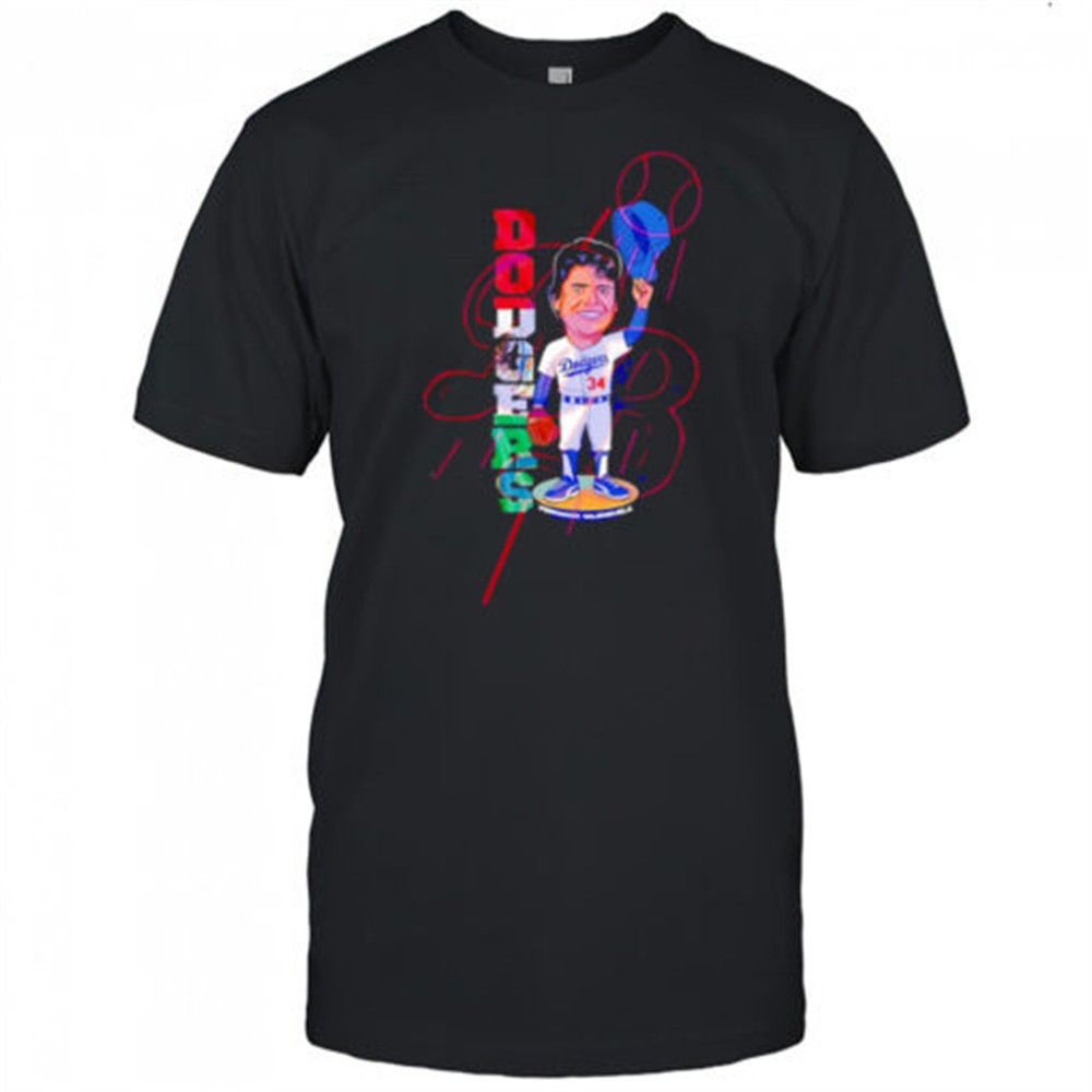 Fernando Valenzuela Los Angeles Dodgers Souvenirs shirt