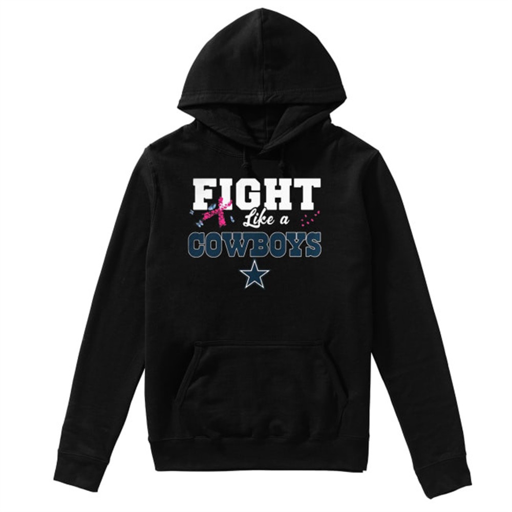 Fight like a Cowboys breast cancer shirt