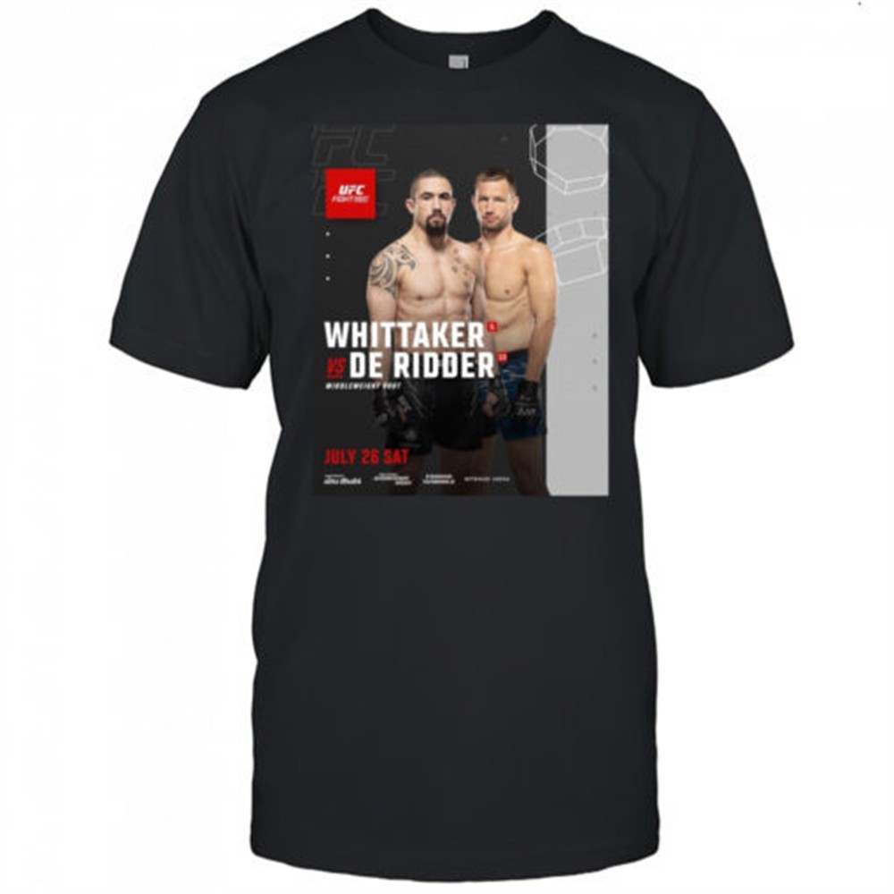 fight-night-whittaker-vs-de-ridder-middleweight-bout-july-26-2025-saturday-poste-7usx0is7 Fight Night Whittaker Vs De Ridder Middleweight Bout July 26 2025 Saturday Poster t-shirt