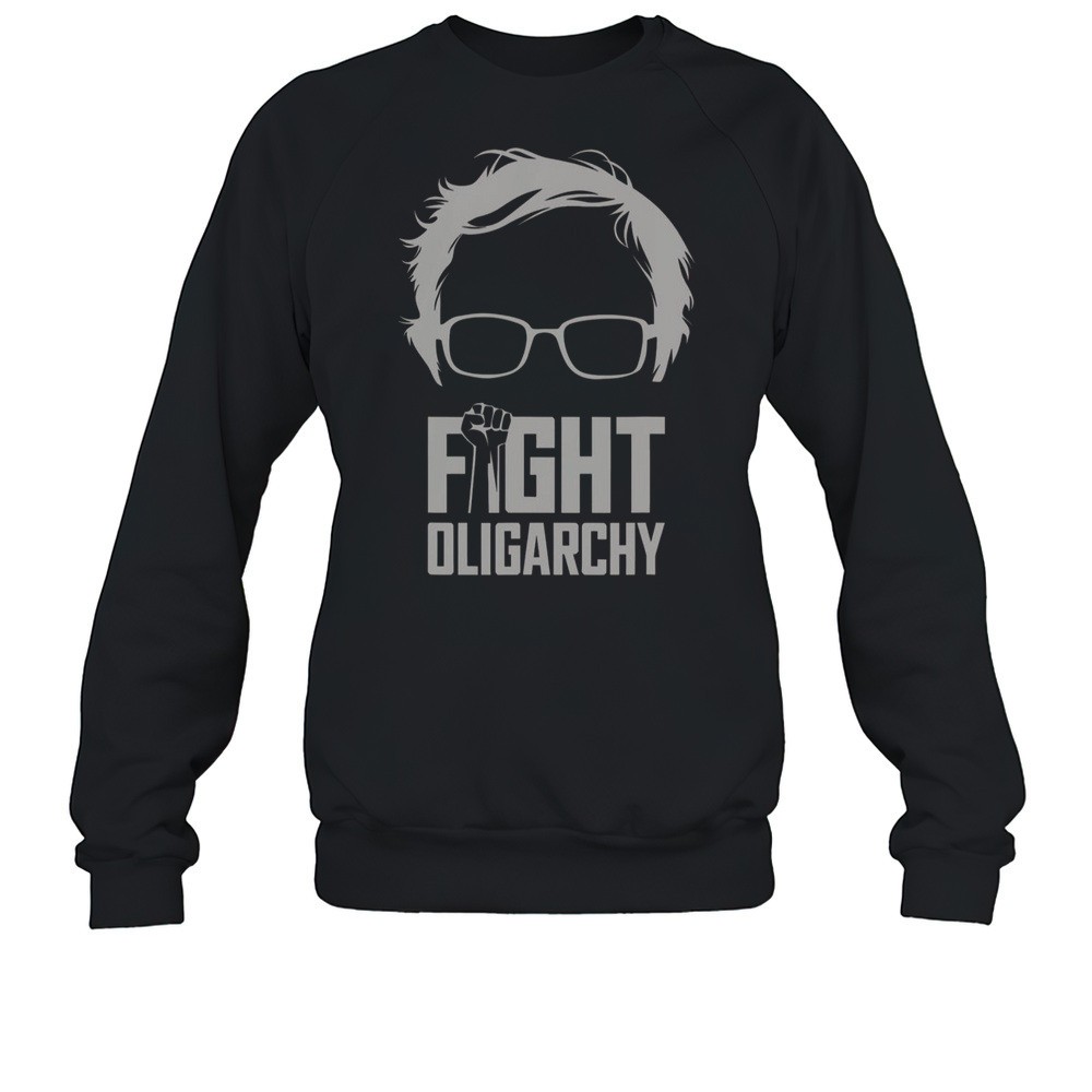 Fight Oligarchy Protest Resist Bernie Sanders AOC T-Shirt