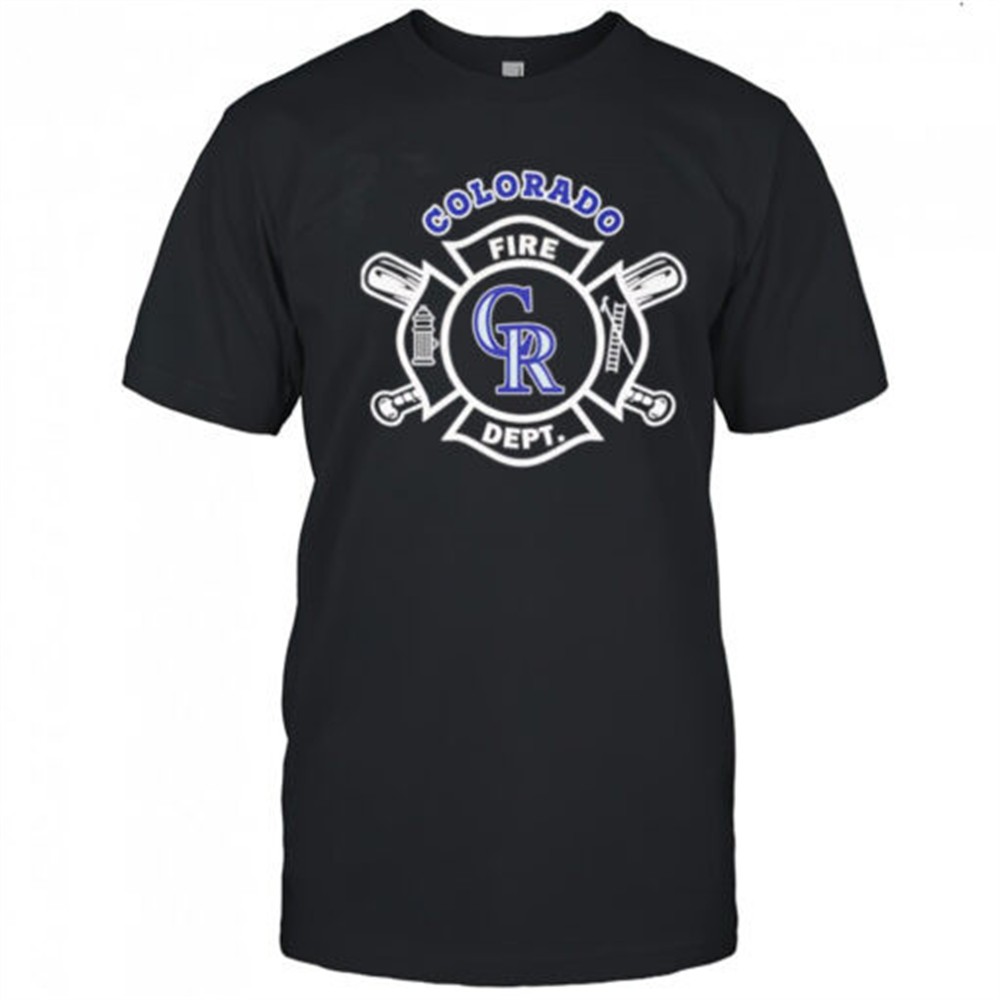 fire-dept-colorado-rockies-baseball-shirt-ouo27knj Fire dept Colorado Rockies baseball shirt