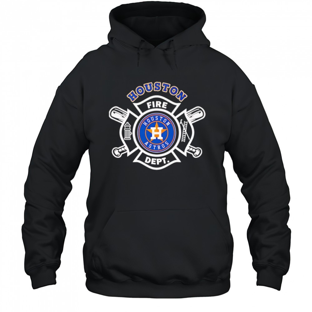 Fire dept Houston Astros baseball shirt