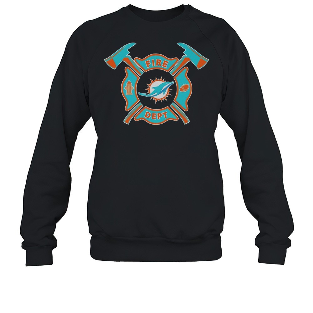 Fire Dept Miami Dolphins Football Shirt