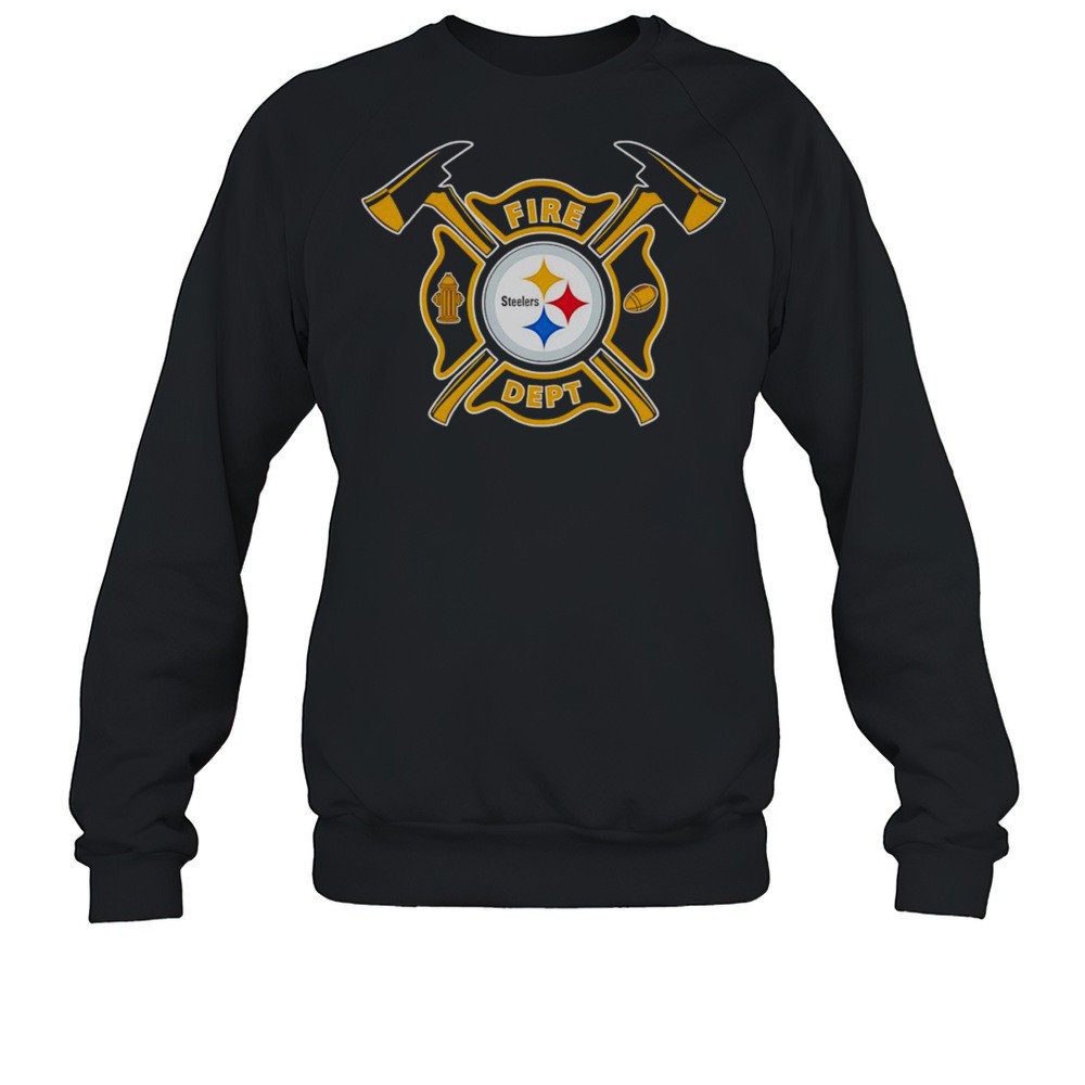 Fire Dept Pittsburgh Steelers Football Shirt