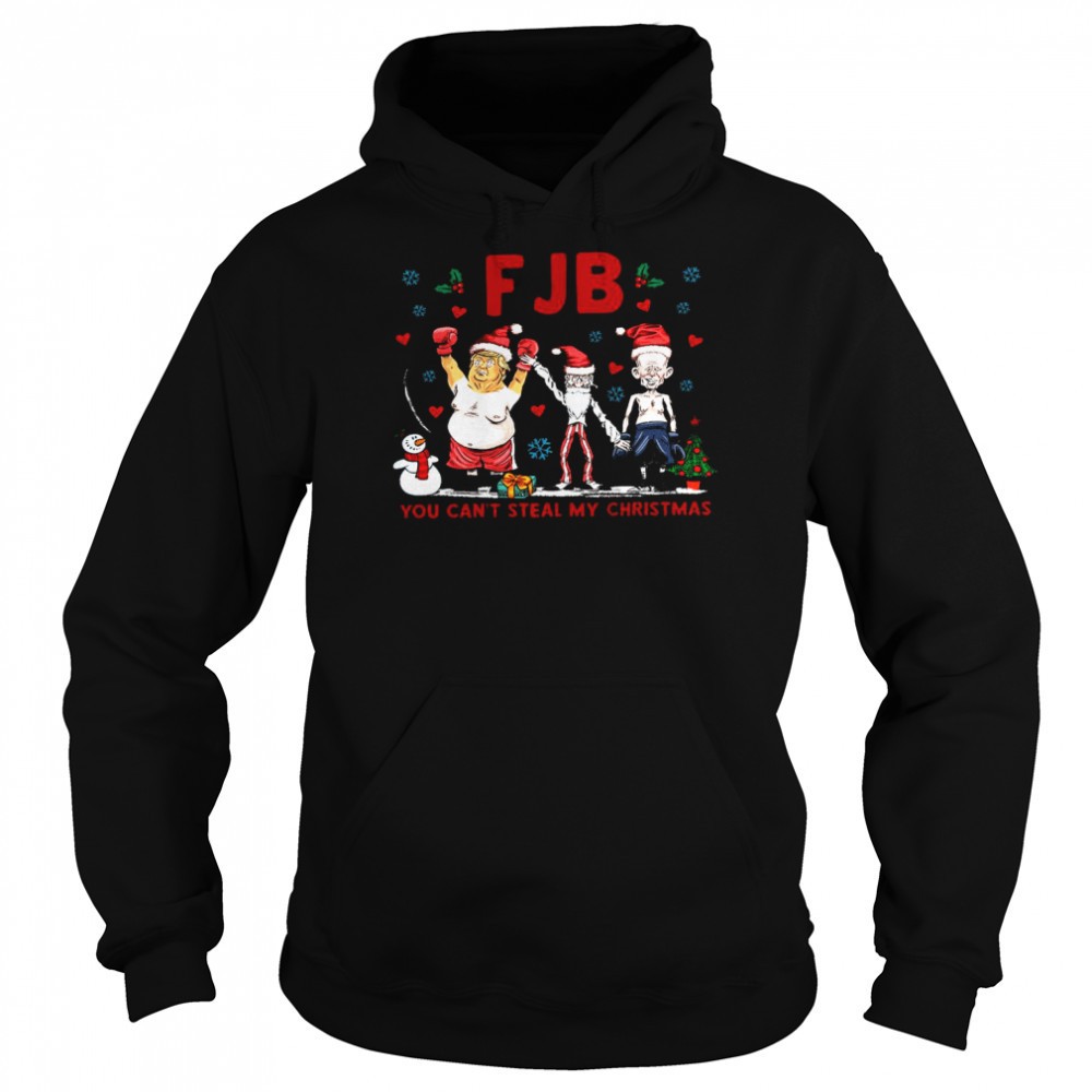 Fjb you cant steal my christmas shirt