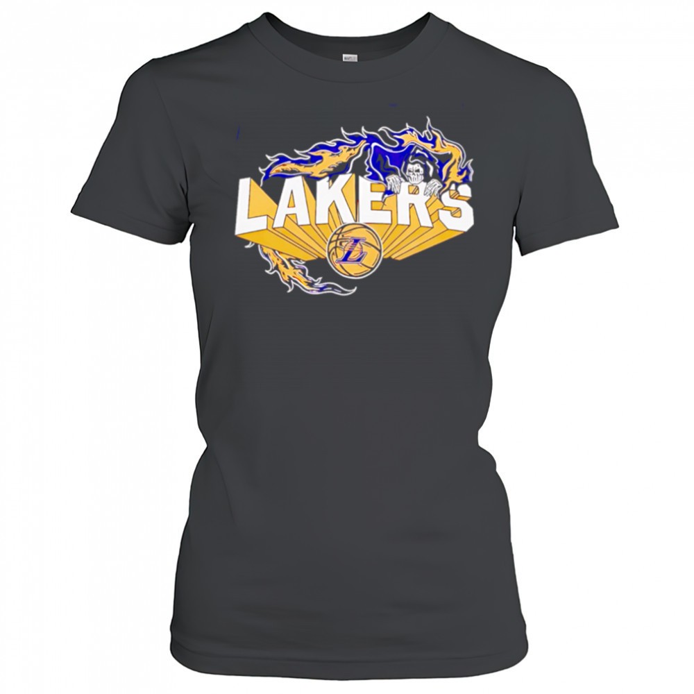 flaming-grim-reaper-los-angeles-lakers-logo-shirt-x2aer43c Flaming Grim Reaper Los Angeles Lakers logo shirt