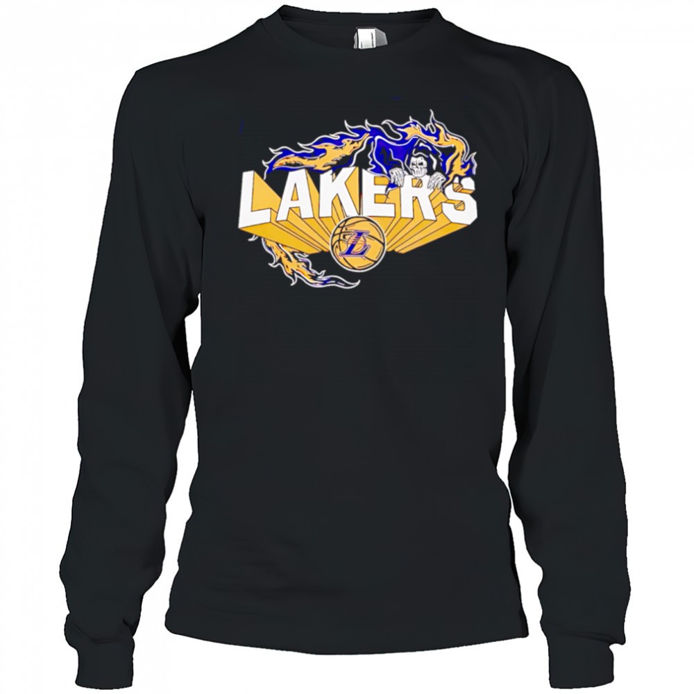flaming-grim-reaper-los-angeles-lakers-logo-shirt-x2aer43c Flaming Grim Reaper Los Angeles Lakers logo shirt