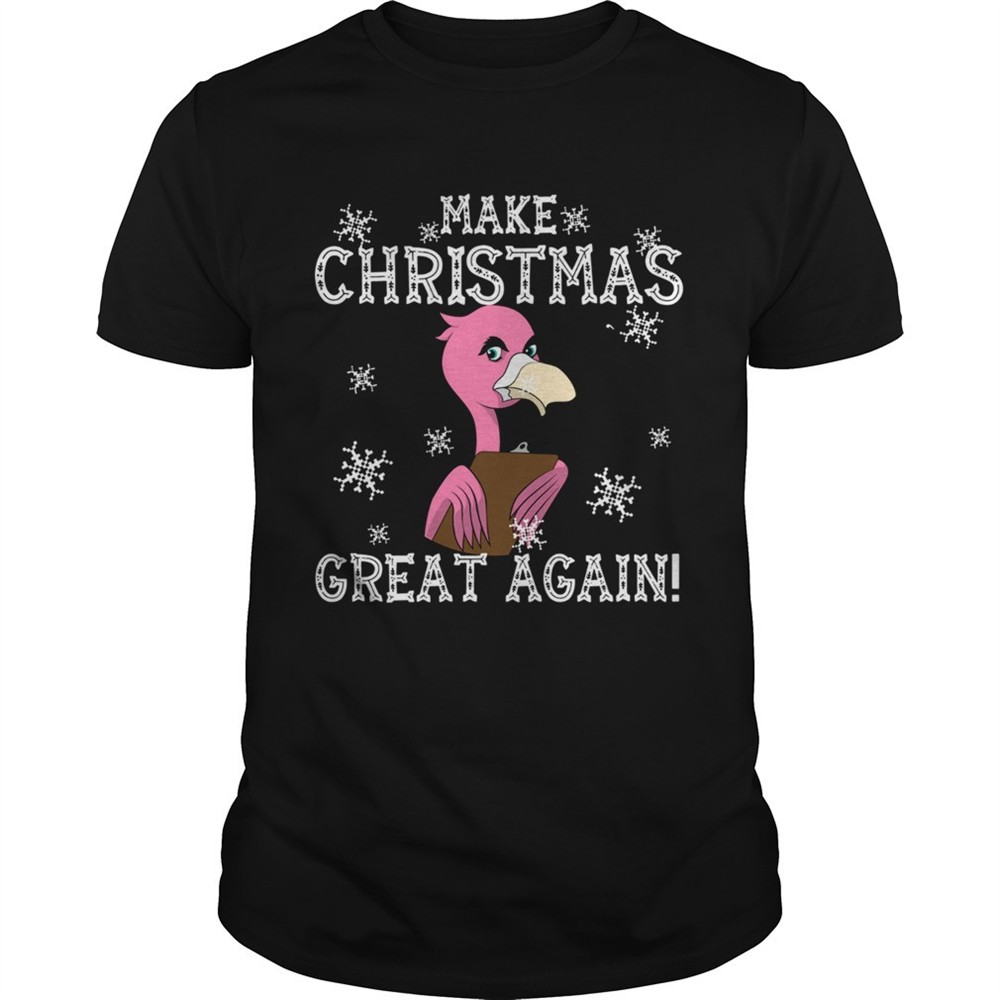 flamingo-make-christmas-great-again-shirt-es5tz70t Flamingo Make Christmas Great Again shirt
