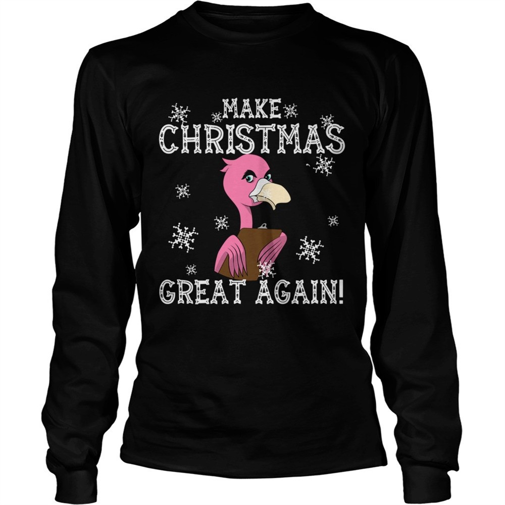 flamingo-make-christmas-great-again-shirt-es5tz70t Flamingo Make Christmas Great Again shirt