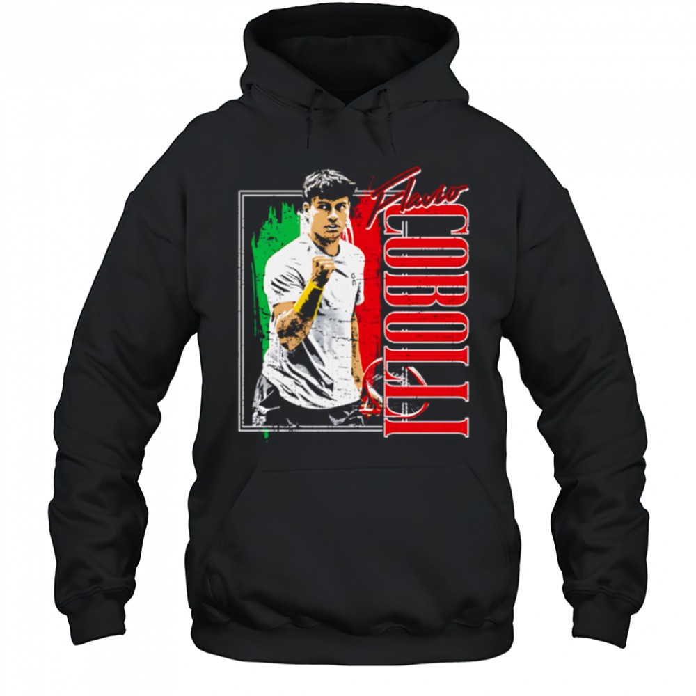 Flavio Cobolli Italian tennis player Country shirt