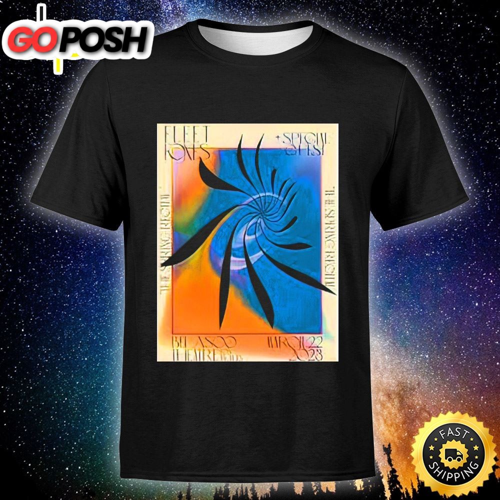 Fleet Foxes Shore Tour 23 – Fonts In Use Unisex T-shirt