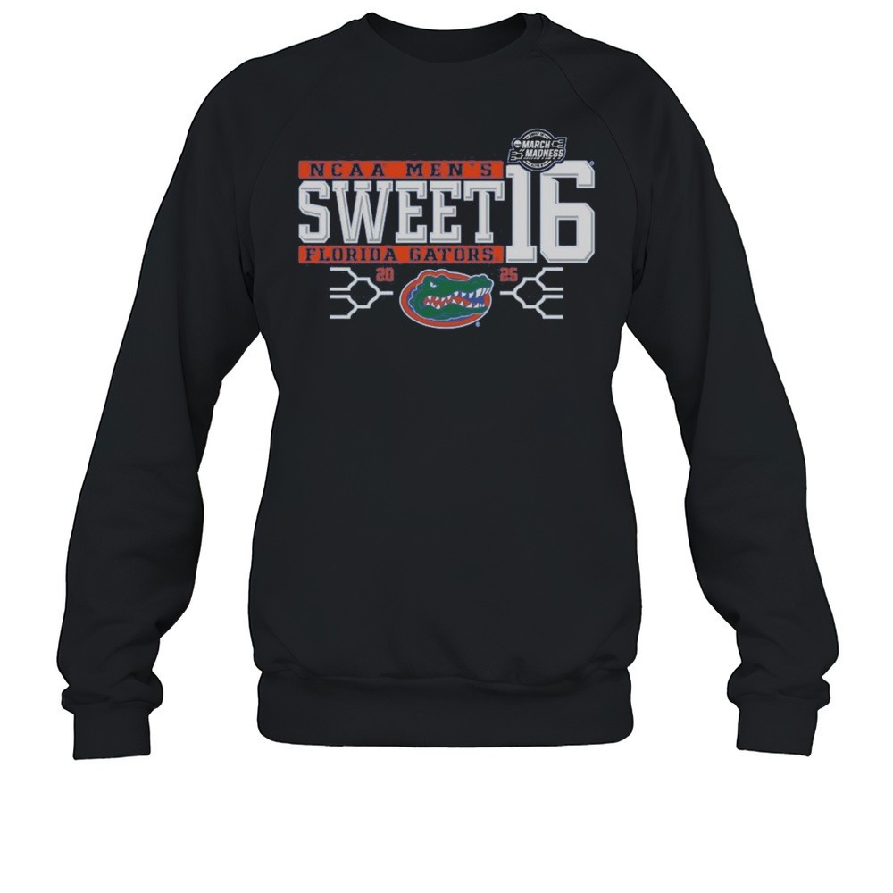 Florida Gators Basketball 2025 NCAA Tournament Mens MBB Sweet 16 Bound March Madness T-shirt