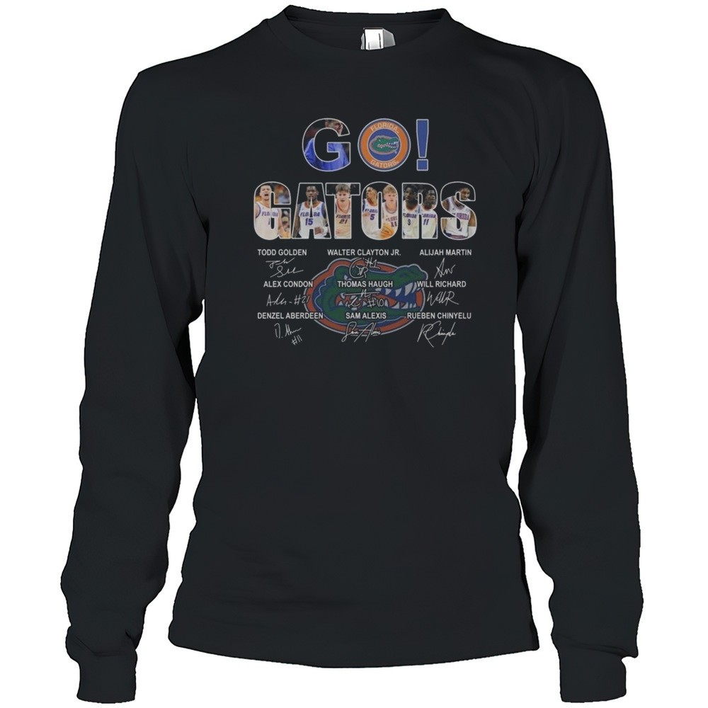 florida-gators-basketball-go-gators-signatures-2025-shirt-diypwhem Florida Gators Basketball Go Gators Signatures 2025 Shirt
