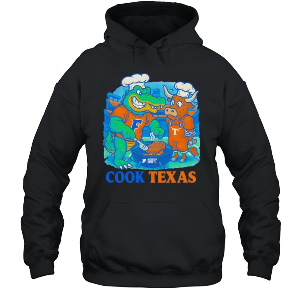 Florida Gators cook Texas Longhorns football shirt