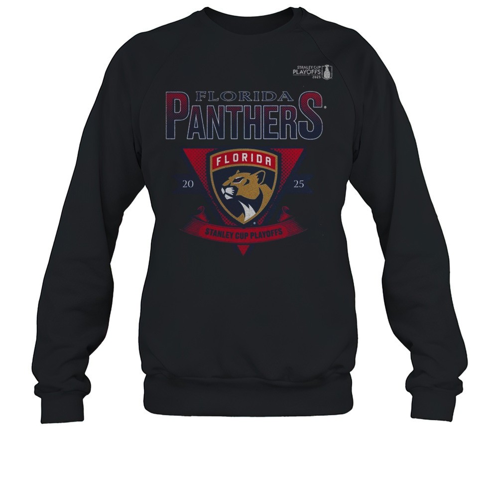 Florida Panthers 2025 Stanley Cup Playoffs Crossbar Tri-Blend Shirt