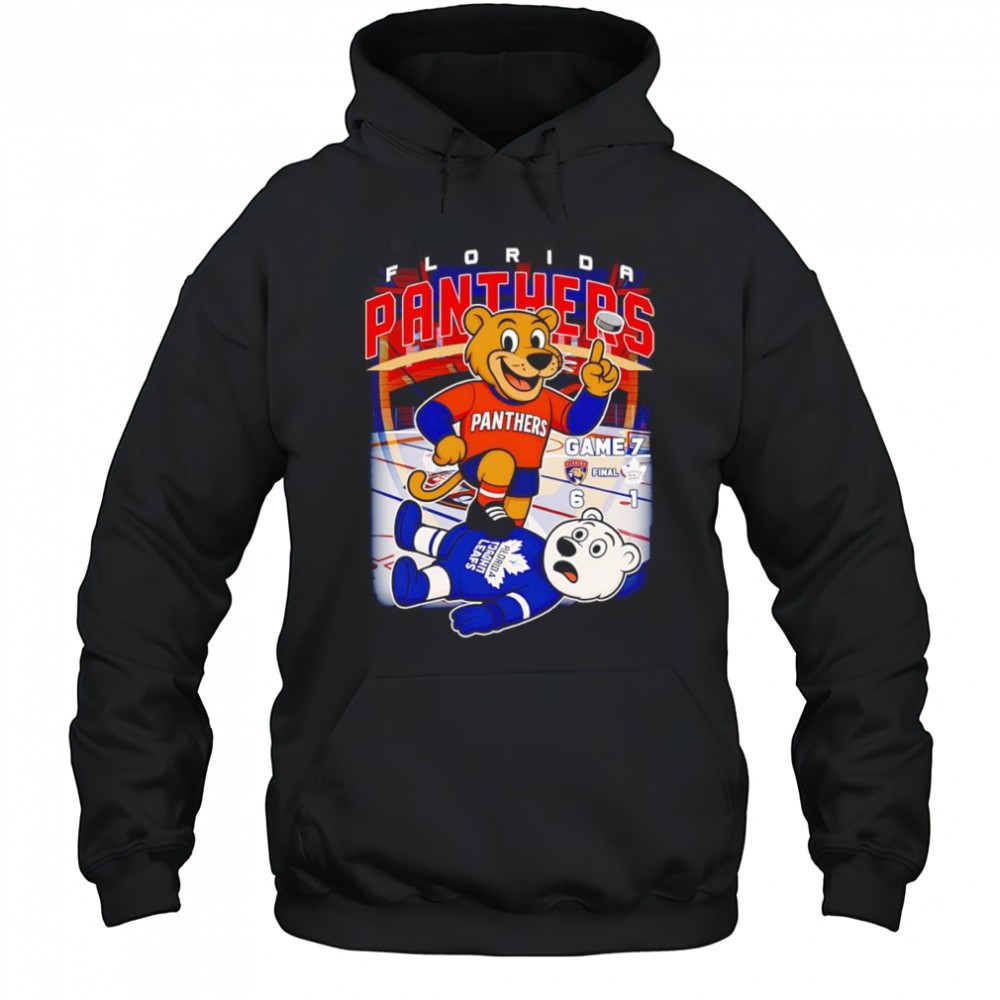 Florida Panthers game 7 vs Toronto Maple Leafs mascot shirt