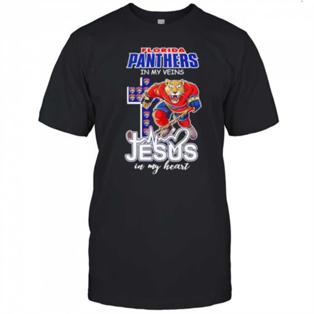 florida-panthers-in-my-veins-jesus-in-my-heart-mascot-shirt-0ww1x5uk Florida Panthers in my veins Jesus in my heart mascot shirt