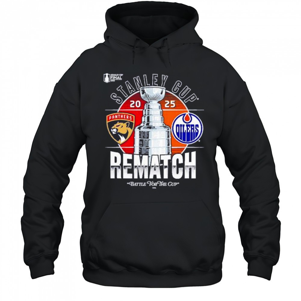 Florida Panthers vs Edmonton Oilers 2025 Stanley Cup Final matchup rematch shirt