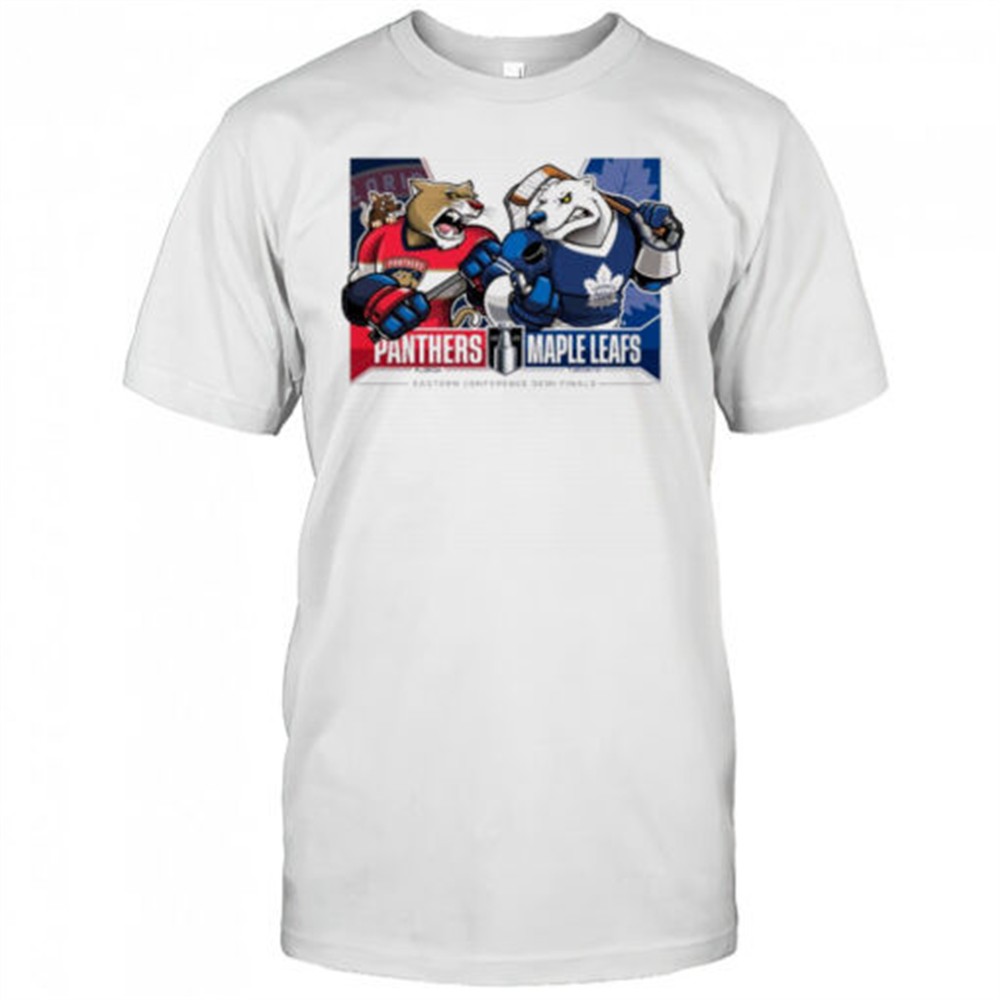 florida-panthers-vs-toronto-maple-leafs-2025-2nd-round-matchups-eastern-conferen-0jacvjji Florida Panthers Vs Toronto Maple Leafs 2025 2nd Round Matchups Eastern Conference Semi Finals Mascot t-shirt