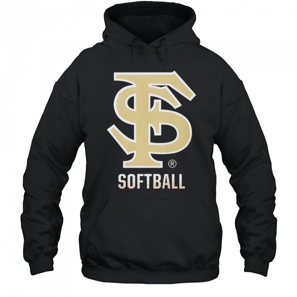 Florida State Seminoles Softball Logo T-Shirt
