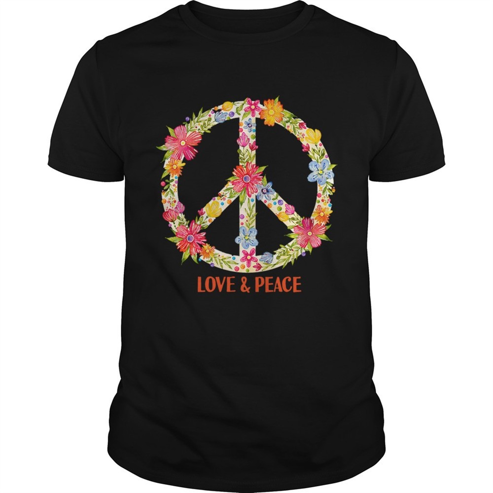 flower-pattern-peace-symbol-shirt-mziikmva Flower Pattern Peace Symbol Shirt