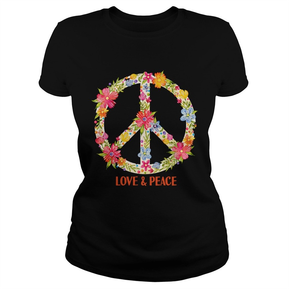 flower-pattern-peace-symbol-shirt-mziikmva Flower Pattern Peace Symbol Shirt