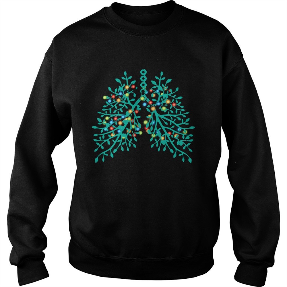 Flowery Lungs Christmas Lights shirt