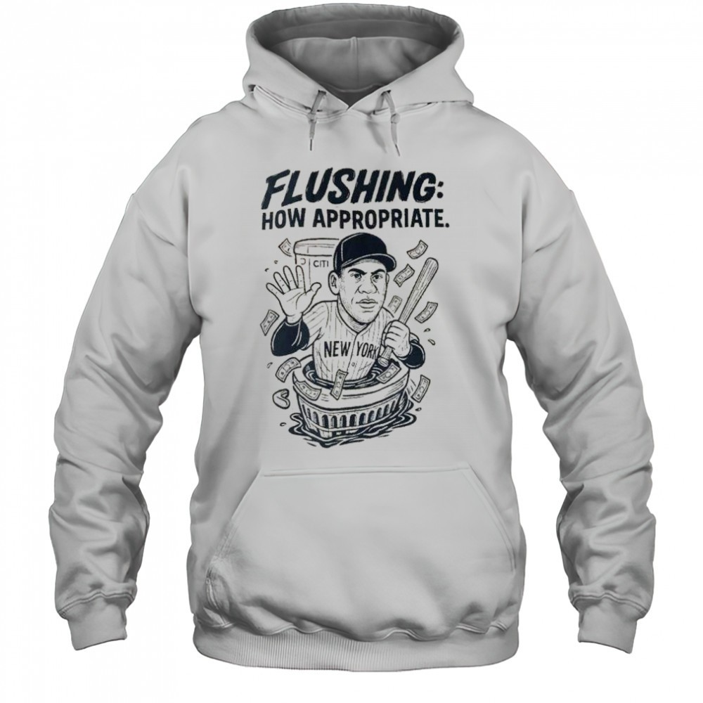 Flushing how appropriate Juan Soto New York baseball graphic t-shirt
