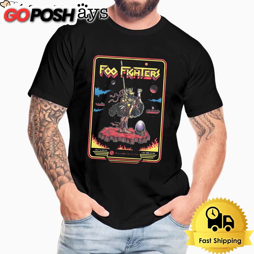 Foo fighters American Rock Roll Band Ostrich Aliens Unisex T-Shirt
