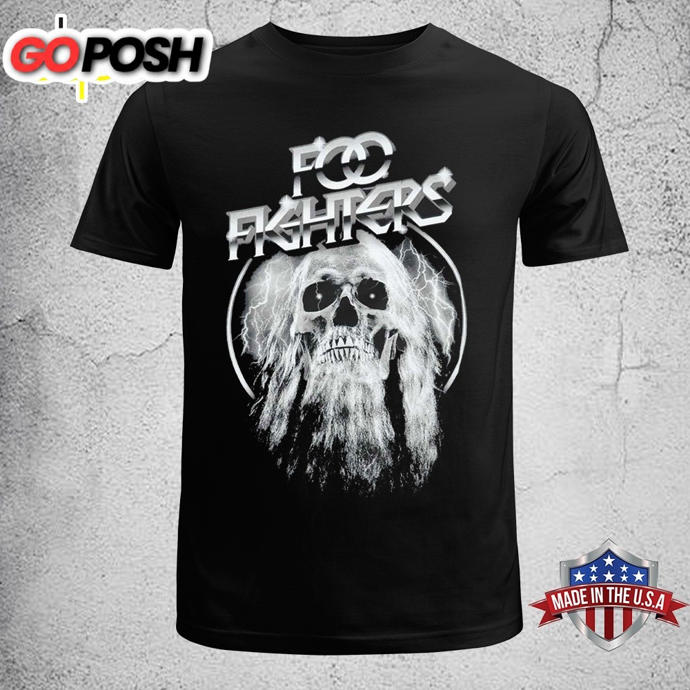 Foo Fighters Bearded Skull Unisex T-Shirt