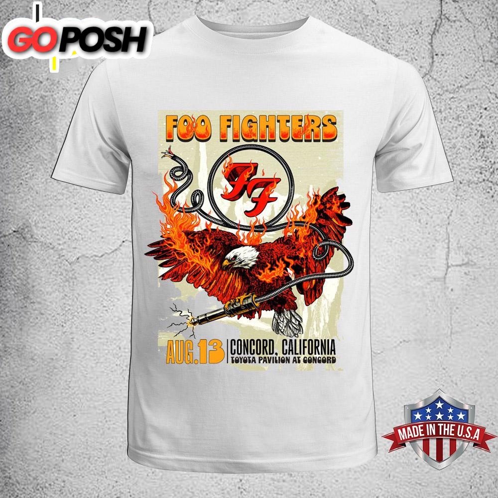 Foo Fighters Concord California Music 2025 Unisex T-Shirt