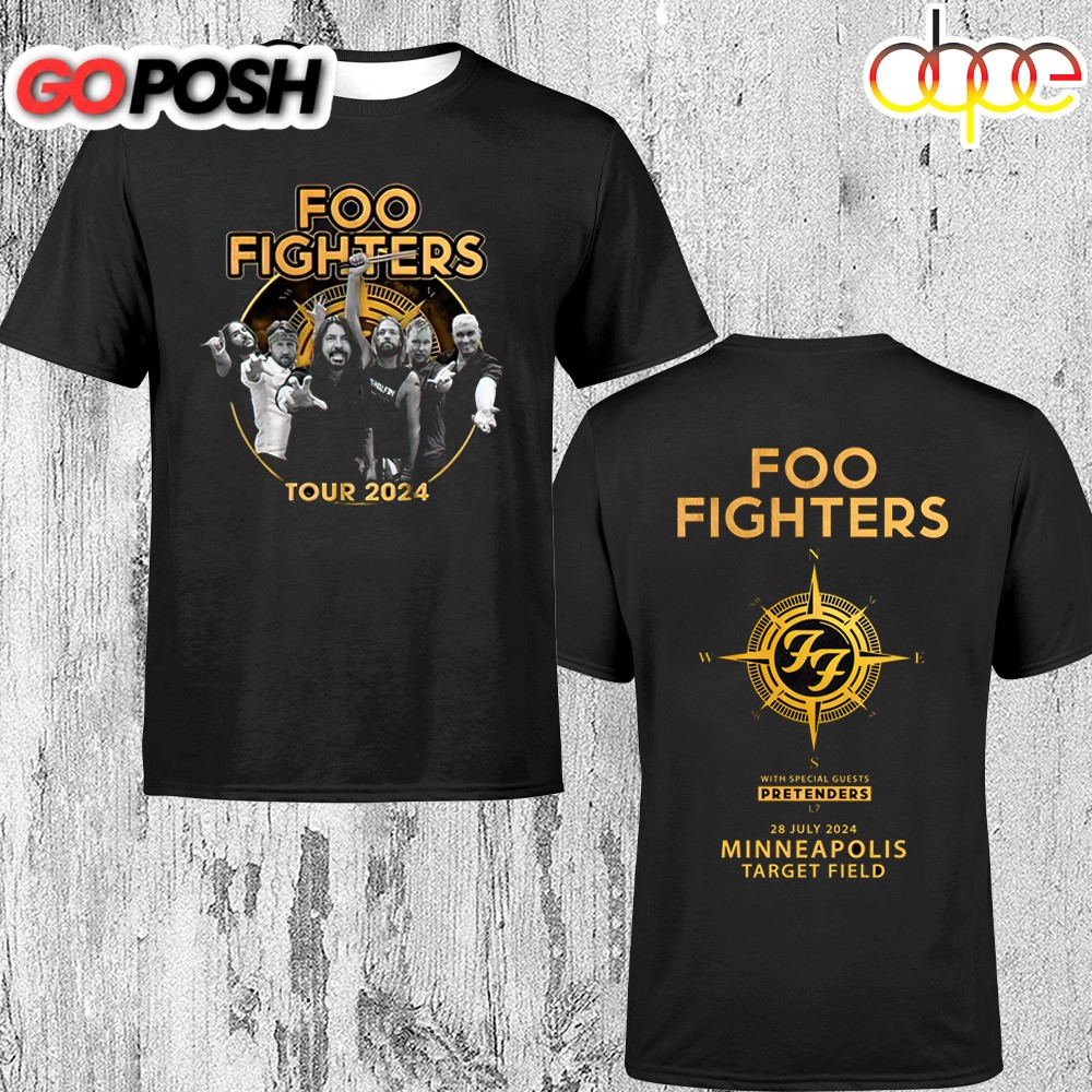 Foo Fighters Everything Or Nothing 2025 North American Tour Unisex T-Shirt