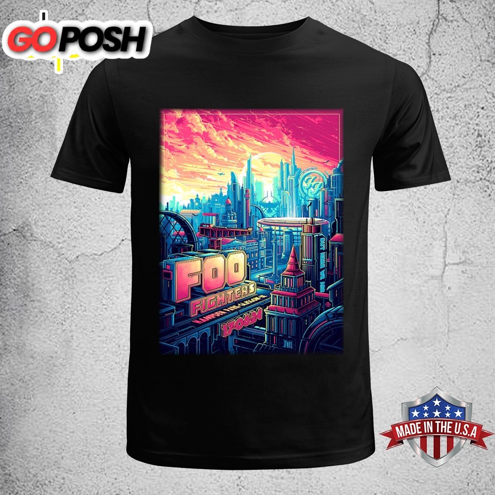 Foo Fighters Glasgow Scotland Music Tour 2025 Unisex T-Shirt