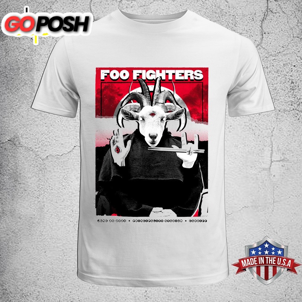 Foo Fighters June 25 Principality Stadium Music Tour 2025 Unisex T-Shirt