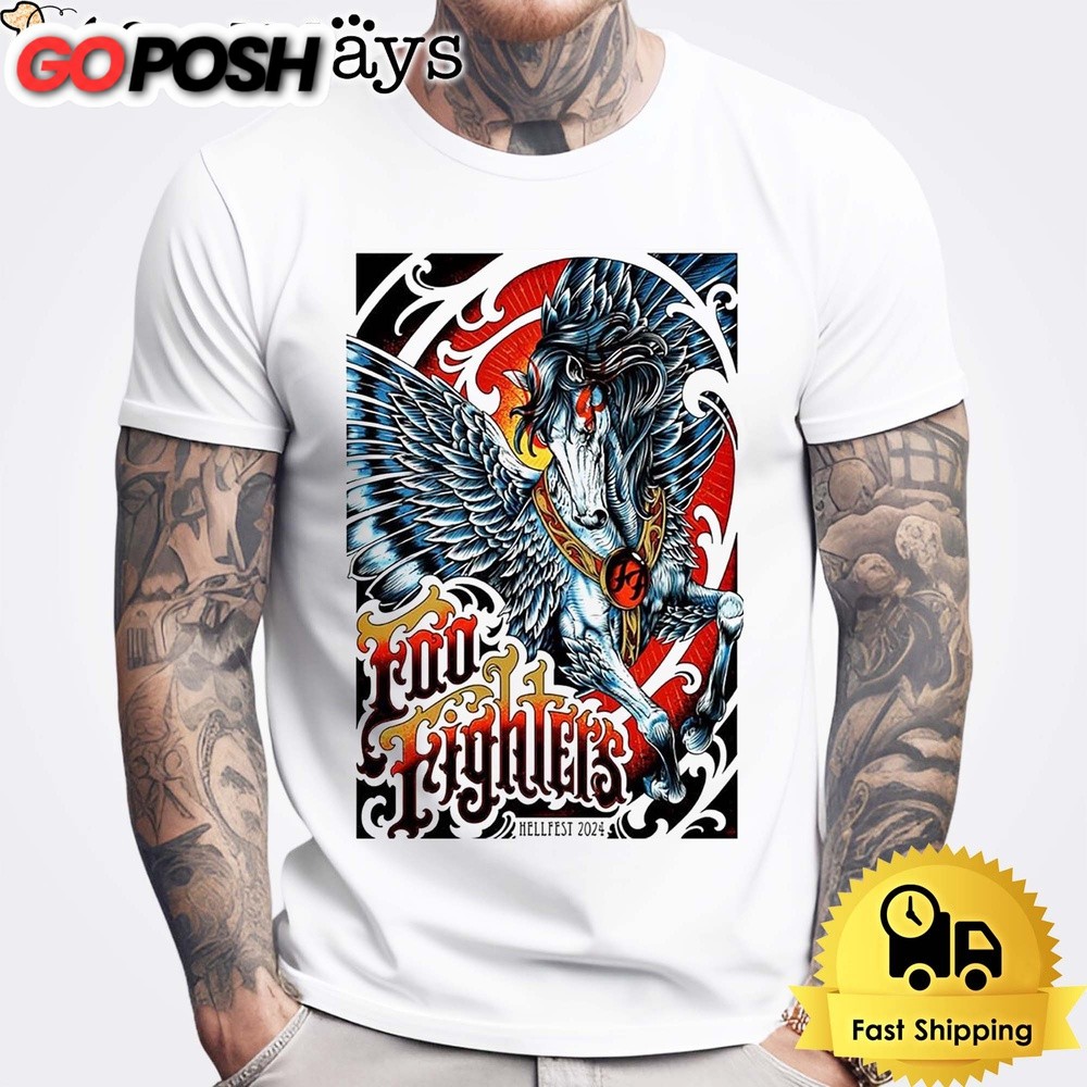 Foo Fighters June 27-30 2024 Hellfest Clisson France Unisex T-Shirt