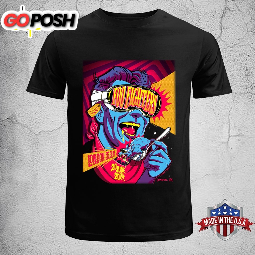 Foo Fighters London UK Stadium 2025 Unisex T-Shirt