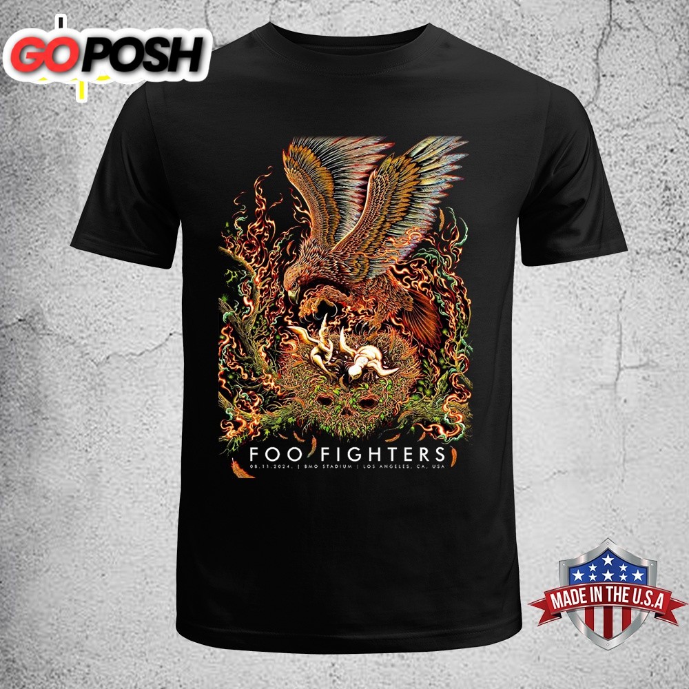 Foo Fighters Los Angeles Night Two 2025 Unisex T-Shirt