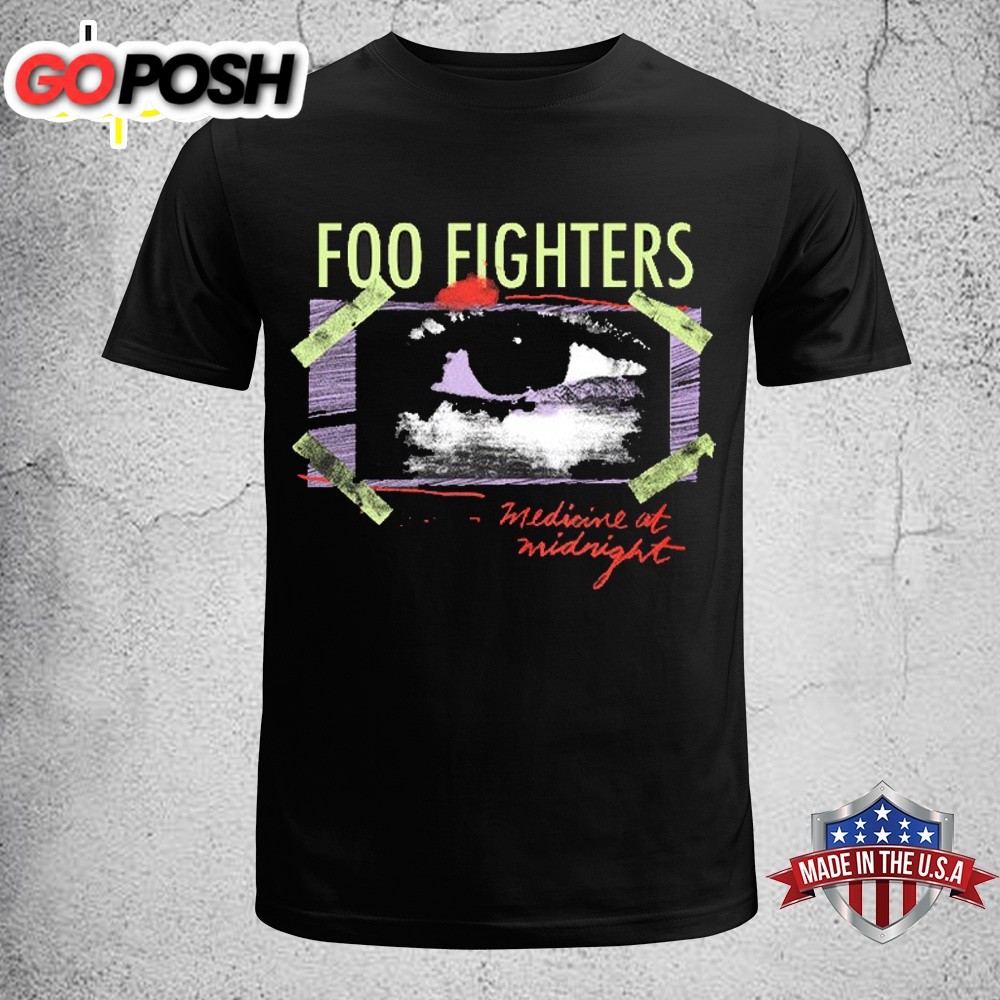 Foo Fighters Medicine At Midnight Taped Unisex T-Shirt