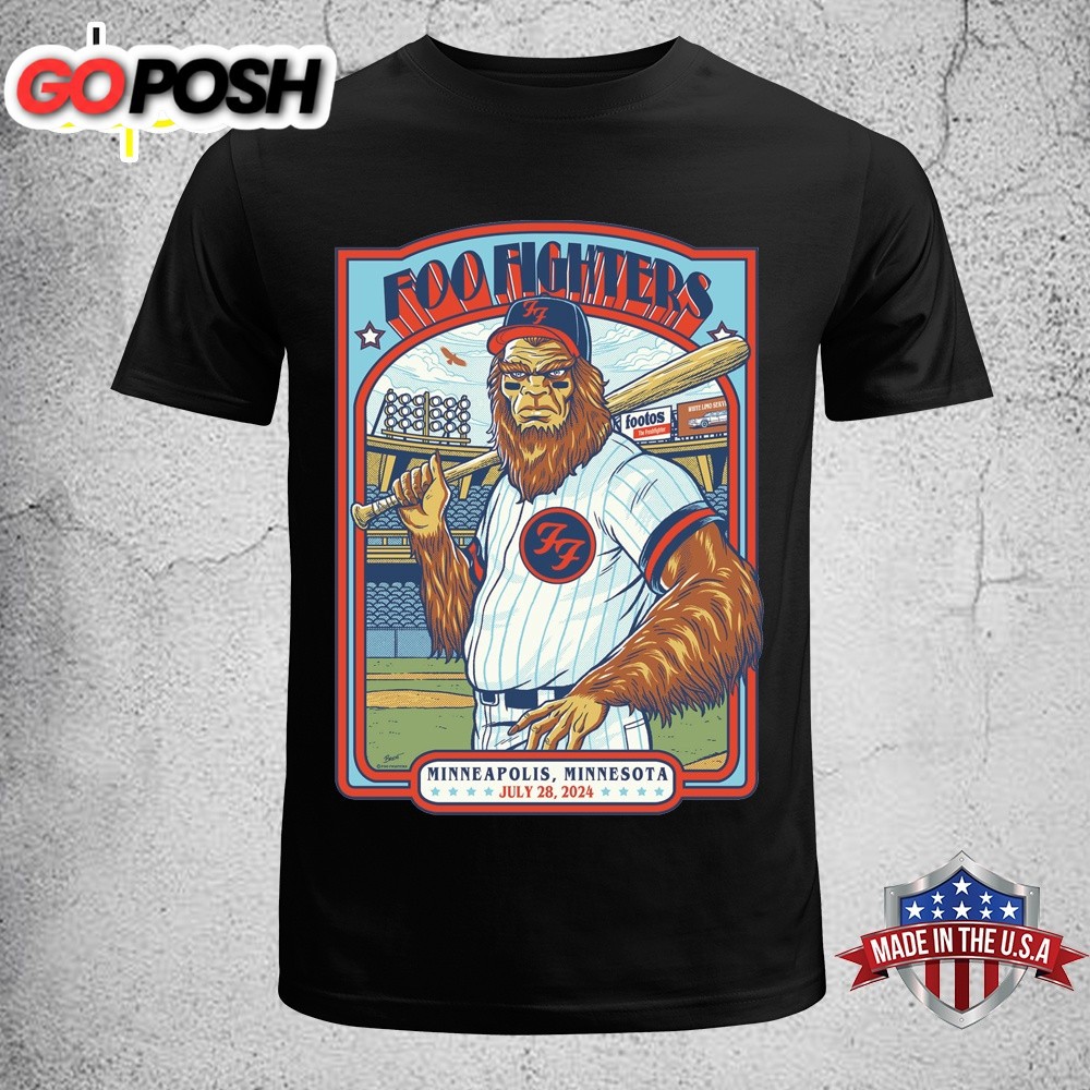 Foo Fighters Minneapolis Minnesota 2025 Unisex T-Shirt