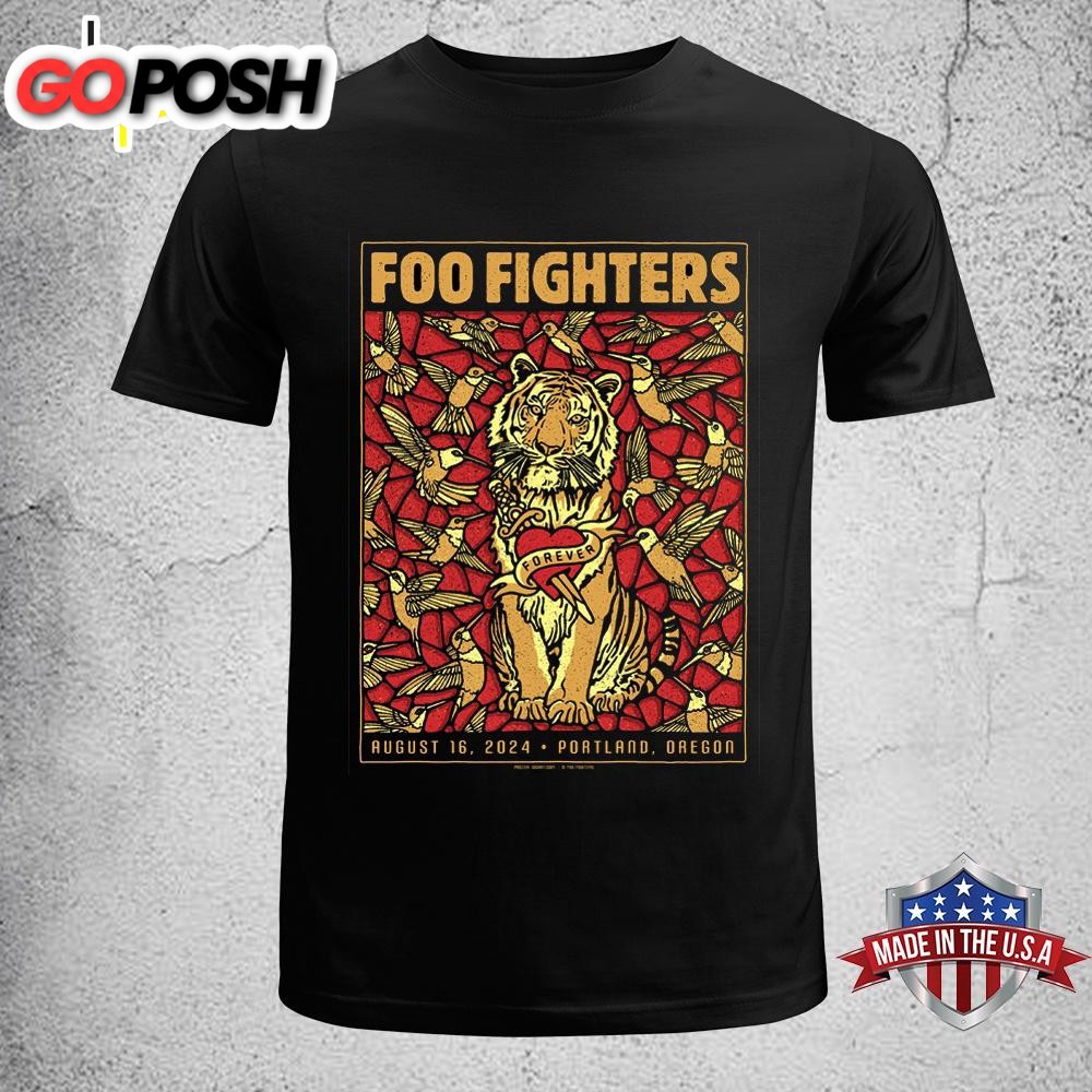 Foo Fighters Portland Music 2025 Unisex T-Shirts