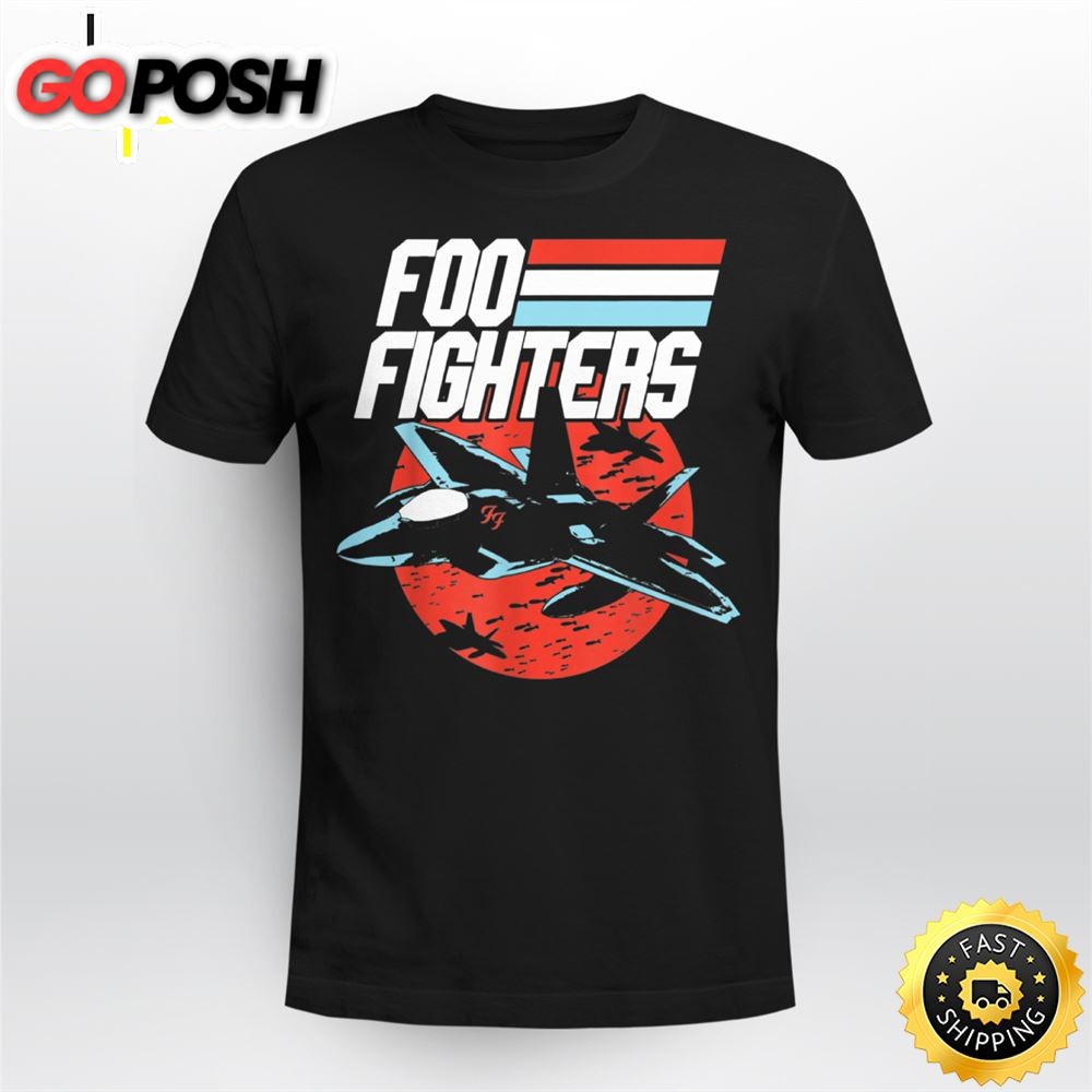Foo Fighters Rock Band Logo Tour Shirt