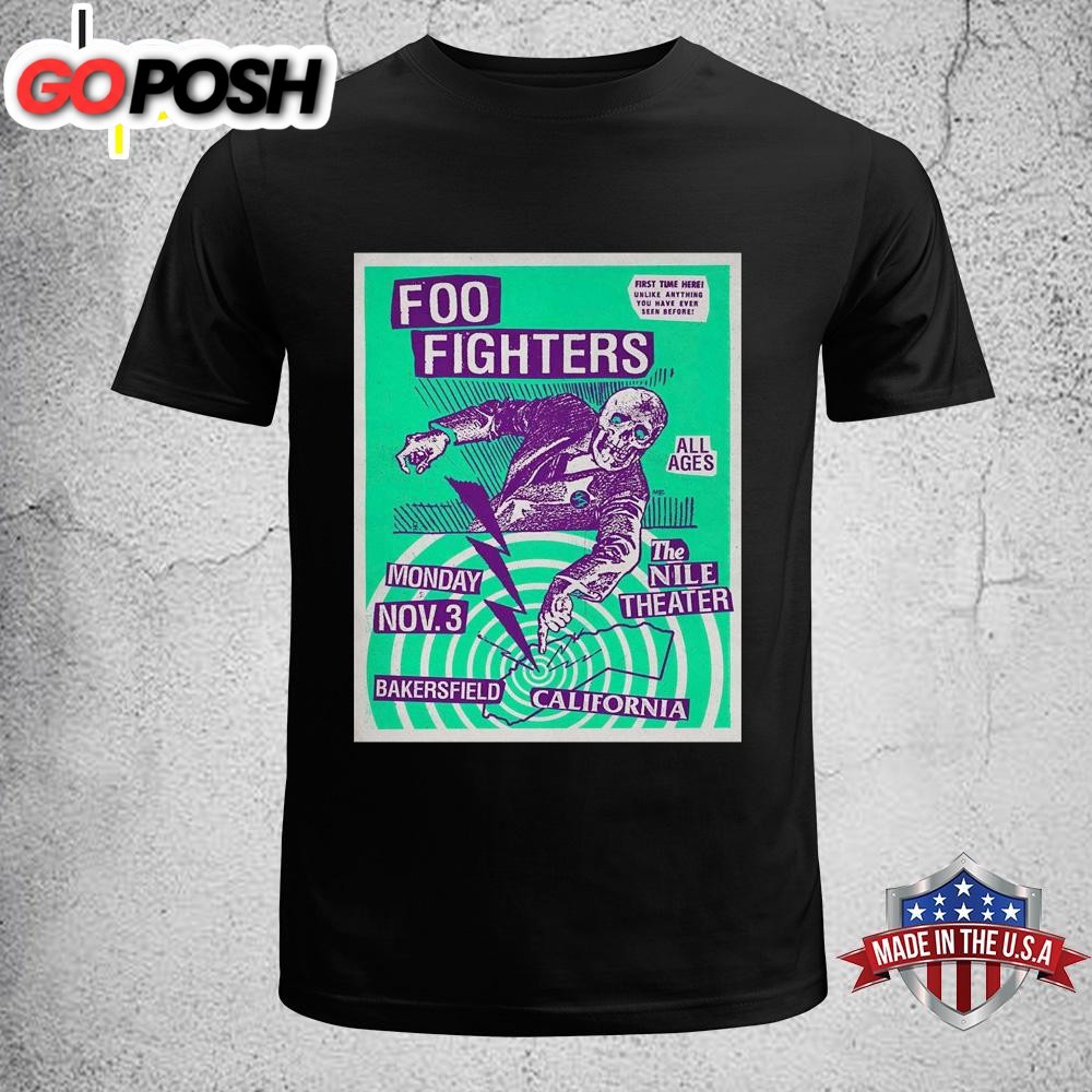 Foo Fighters The Nile Theater Unisex T-Shirt