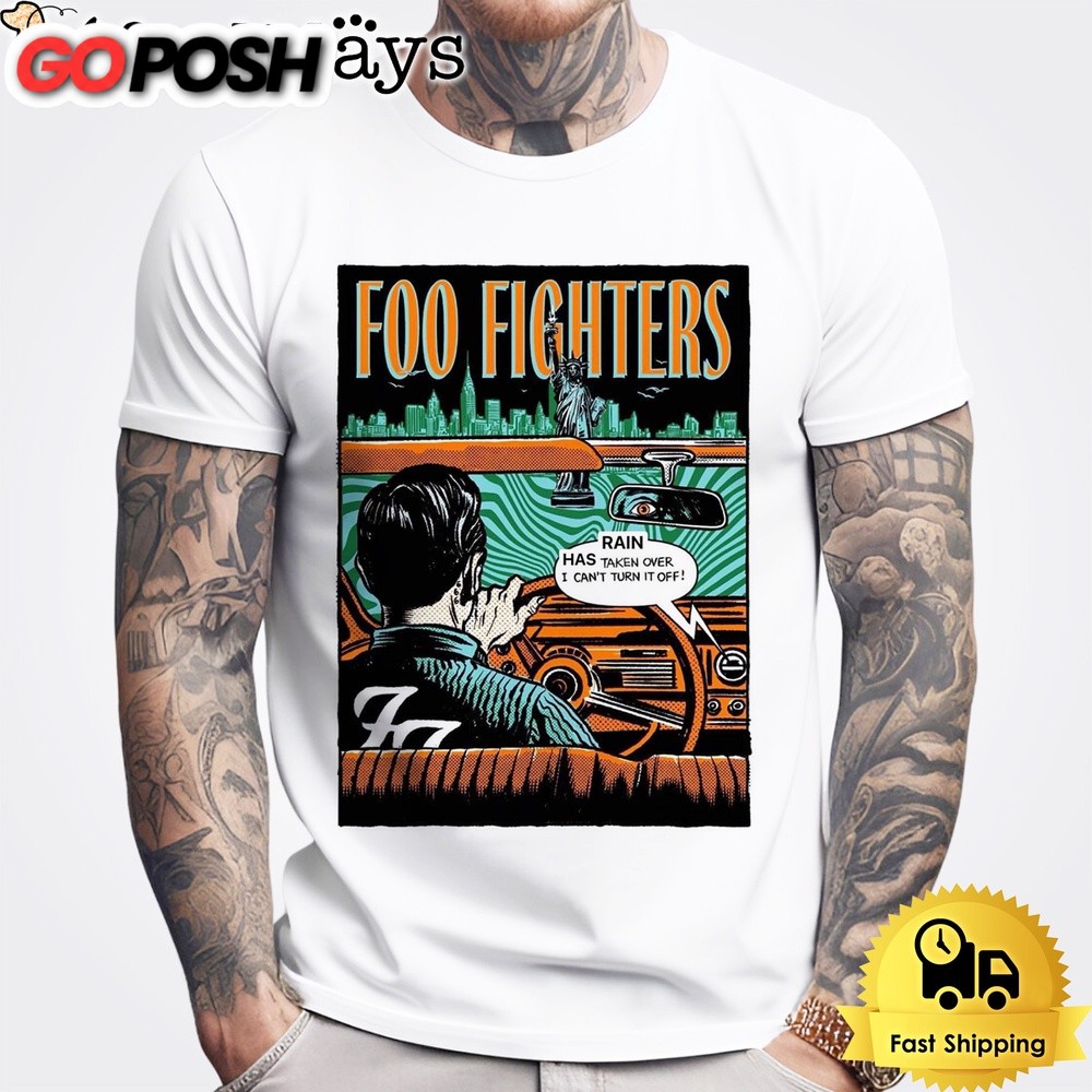Foo Fighters Tour New York City Tonight At Citi Field On July 17 2024 Unisex T-Shirt