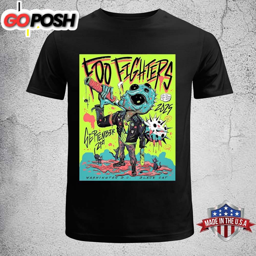 Foo Fighters Washington DC 2025 Venue Unisex T-Shirt