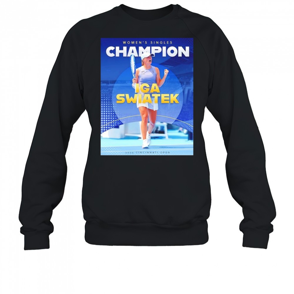 for-the-first-time-iga-swiatek-claimed-women-singles-champions-2025-cincinnati-o-ajvg11kx For The First Time Iga Swiatek Claimed Women Singles Champions 2025 Cincinnati Open Shirt