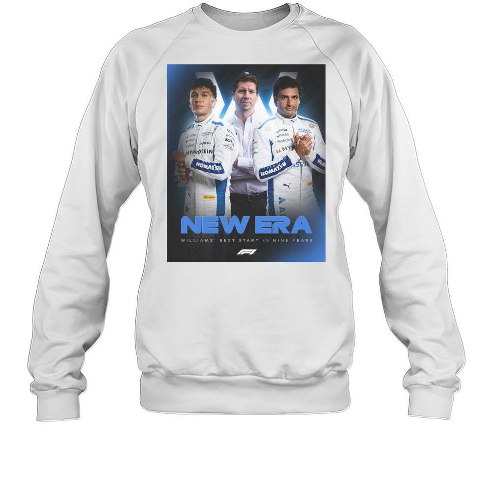 Formula 1 Saudi Arabian Grand Prix New Era Williams Best Start In Nine Years Poster T-shirt