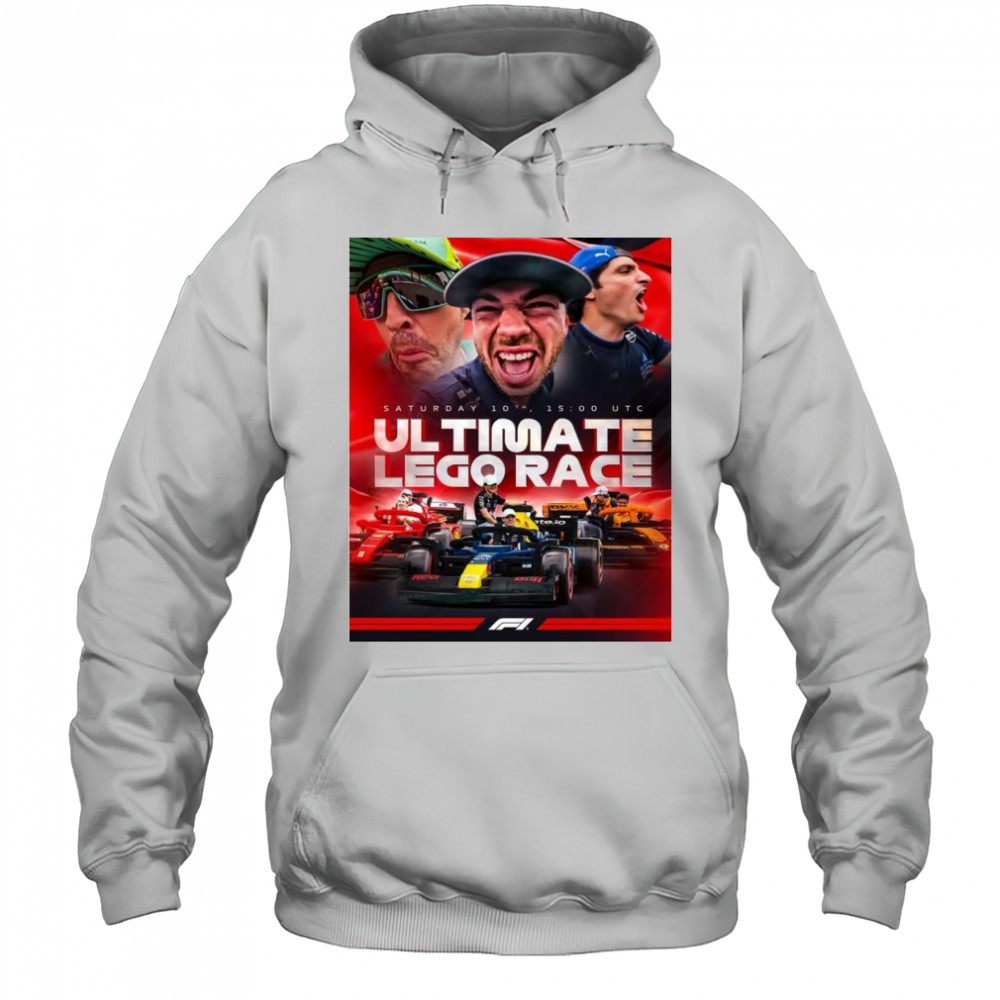 Formula 1 Ultimate Lego Race Saturday 10th 2025 UTC t-shirt
