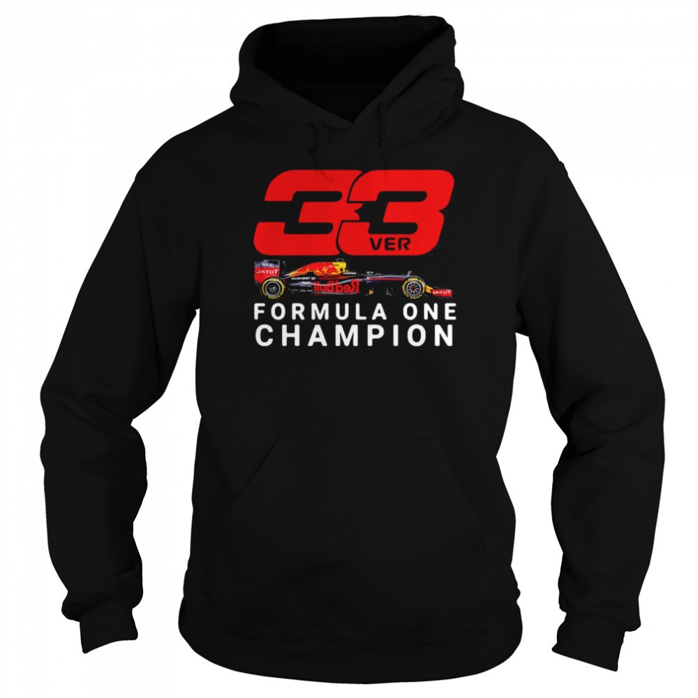 Formula One Champion Max Verstappen 33 Shirt
