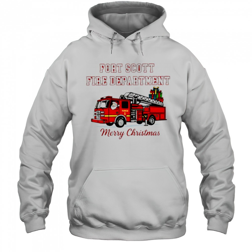 Fort Scott Fire Department Merry Christmas shirt